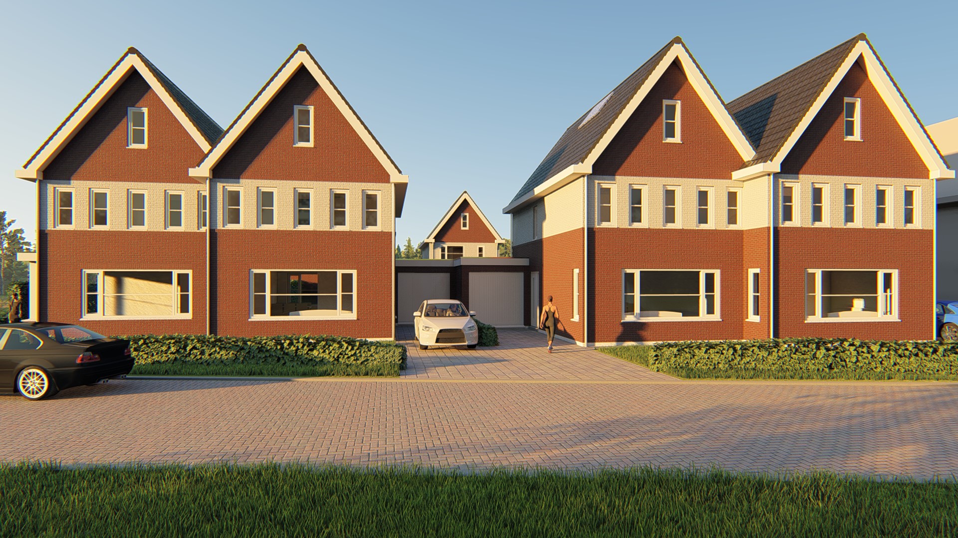 5 woningen Kruidentuin